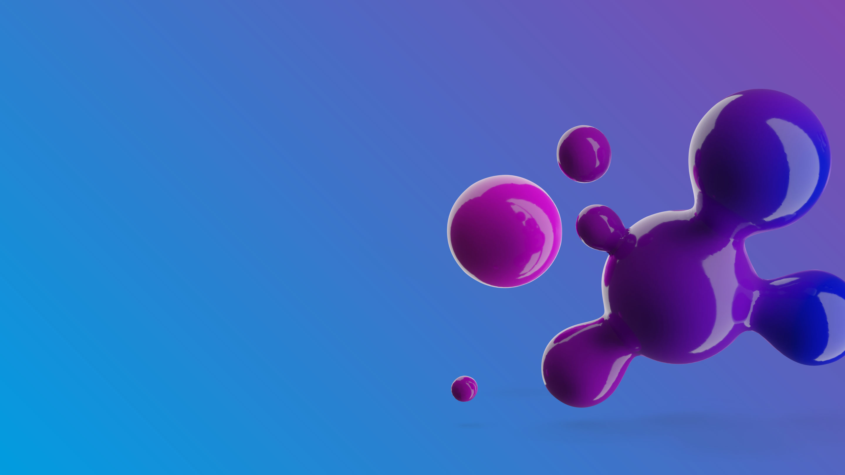 Abstract morphing spheres