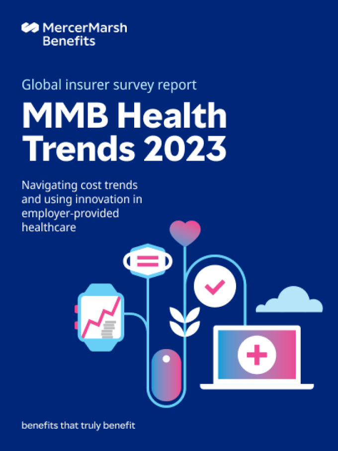Couverture du rapport 2023 MMB Health Trends