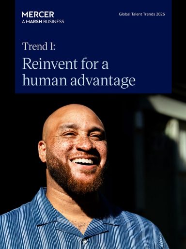 Image de couverture du rapport « Réinventer pour un avantage humain »