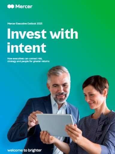 2025 Executive Outlook Study cover image