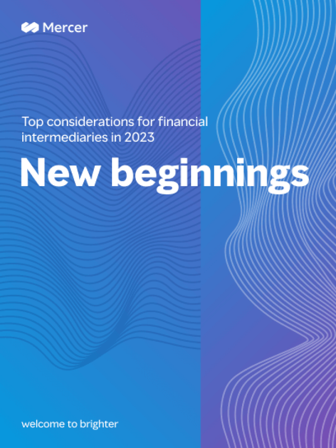 Principales considérations pour les intermédiaires financiers dans le rapport de 2023