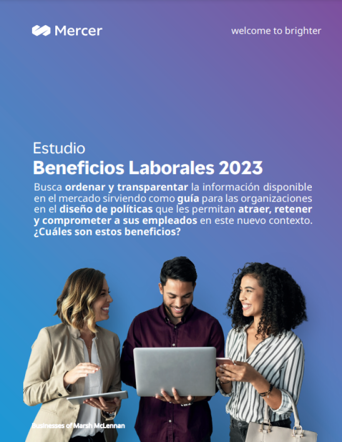 Descargue nuestro reporte sobre el Estudio Beneficios Laborales 2023
