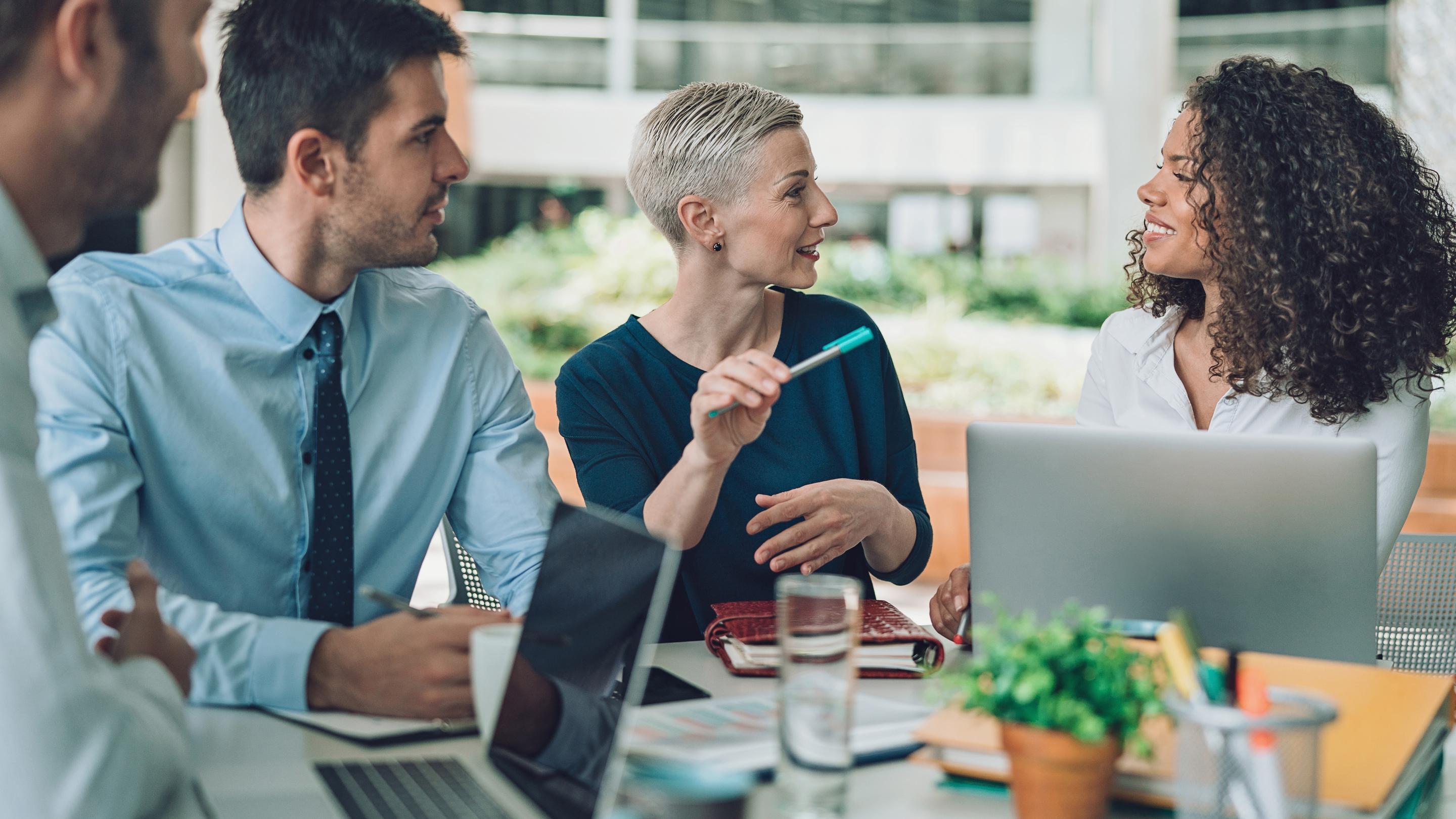 Réunion d’affaires