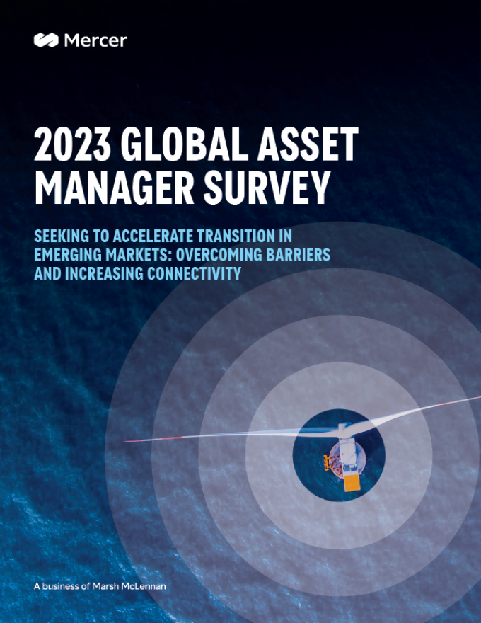 Cover of the 2023 Global Asset Manager Surrvey