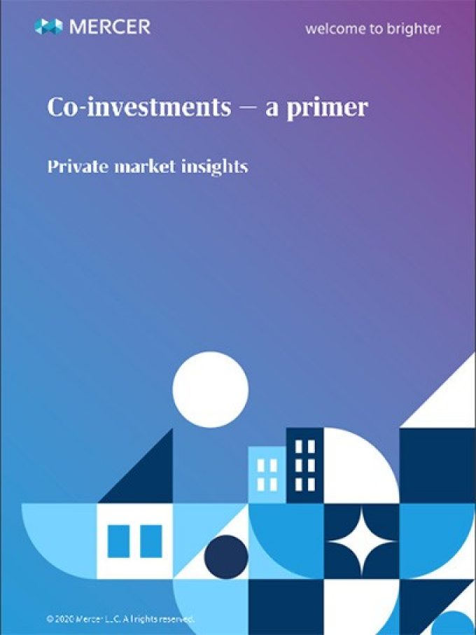 cover of co-investments a primer, private market insights