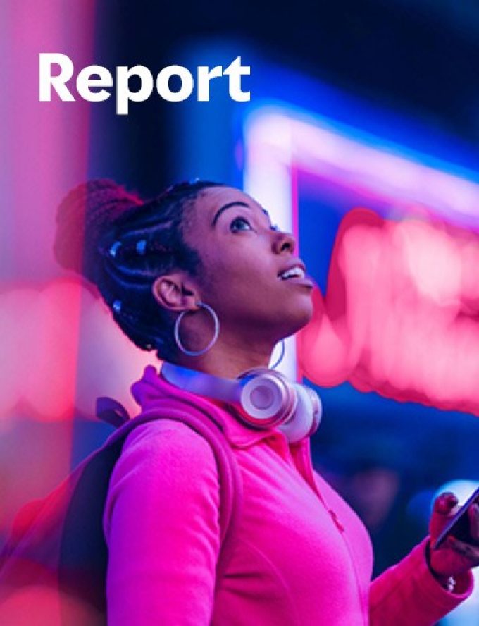 employee benefits and tech trends report cover