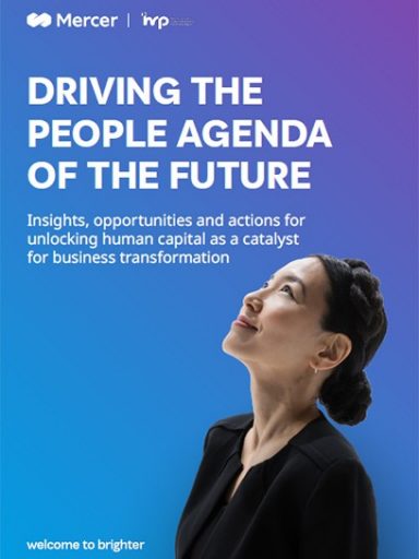 Driving the people agenda of the future