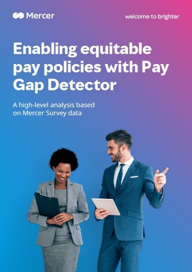 TRS Pay Gap Detector Brochure cover