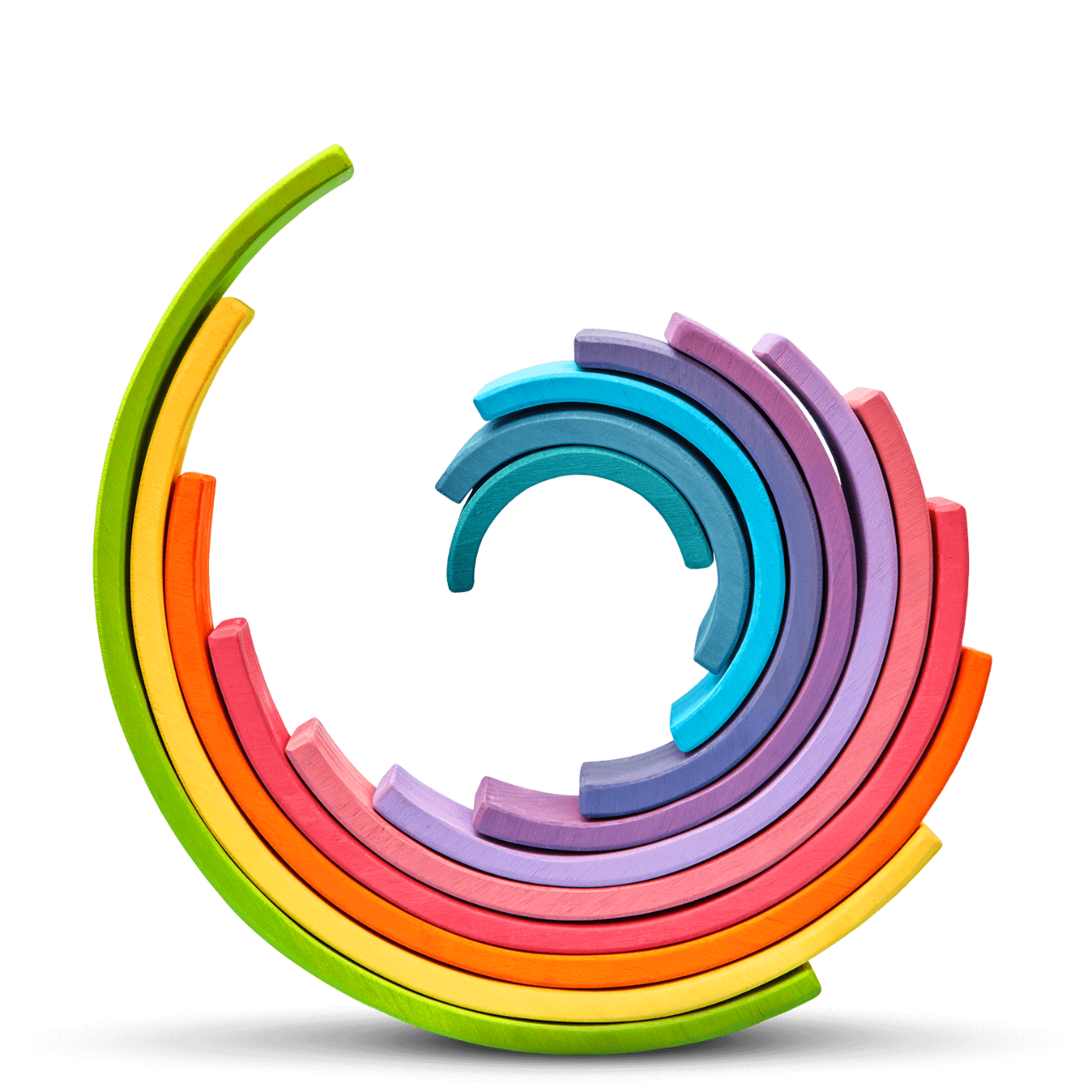 long stretched verticle shape