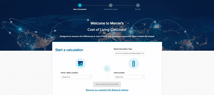 Calculator screen