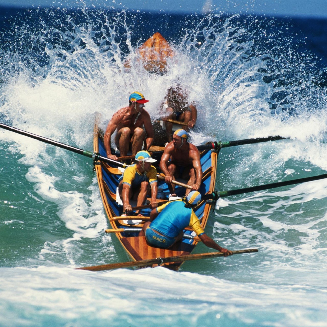 Surfboat racing
