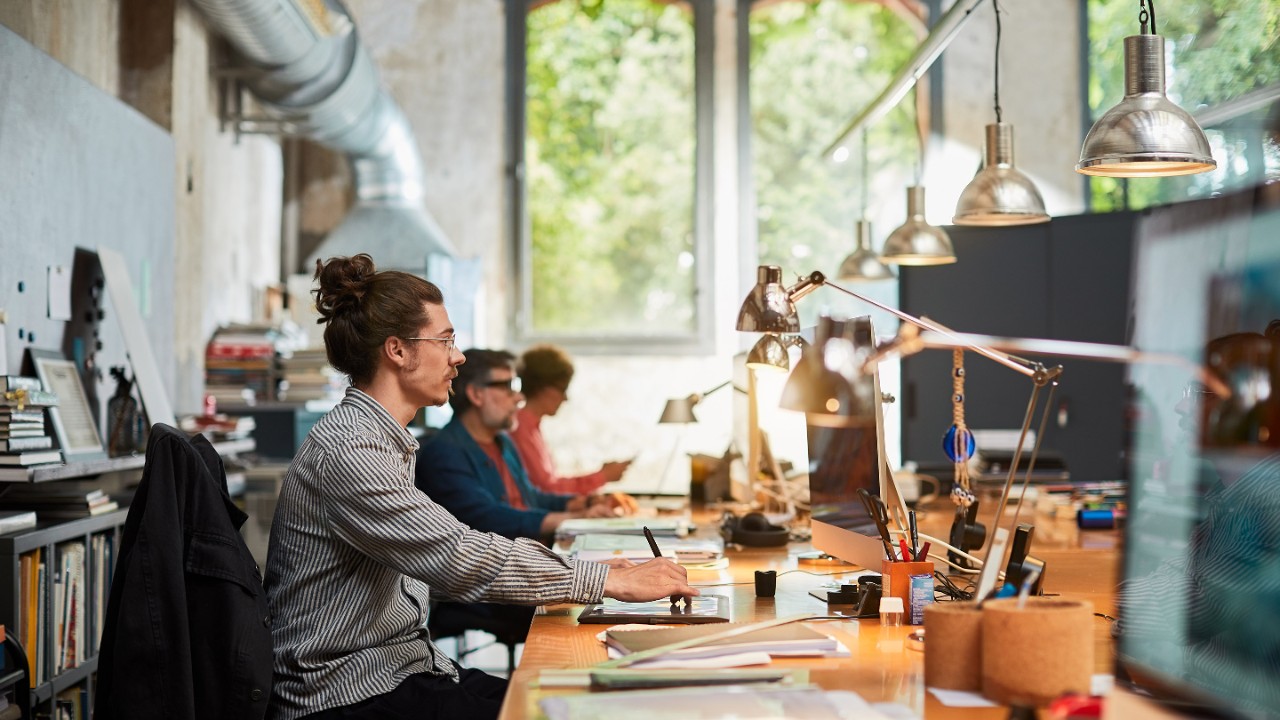 Lifestyle new business office in Barcelona.