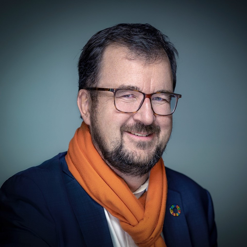 Headshot of Bertrand Badré