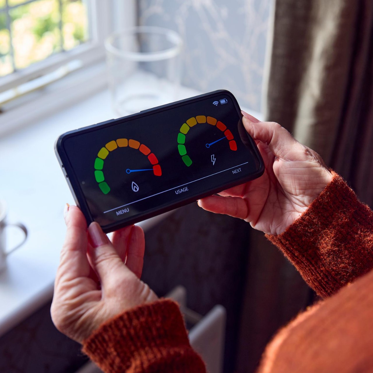 colleague comparing charts with balances