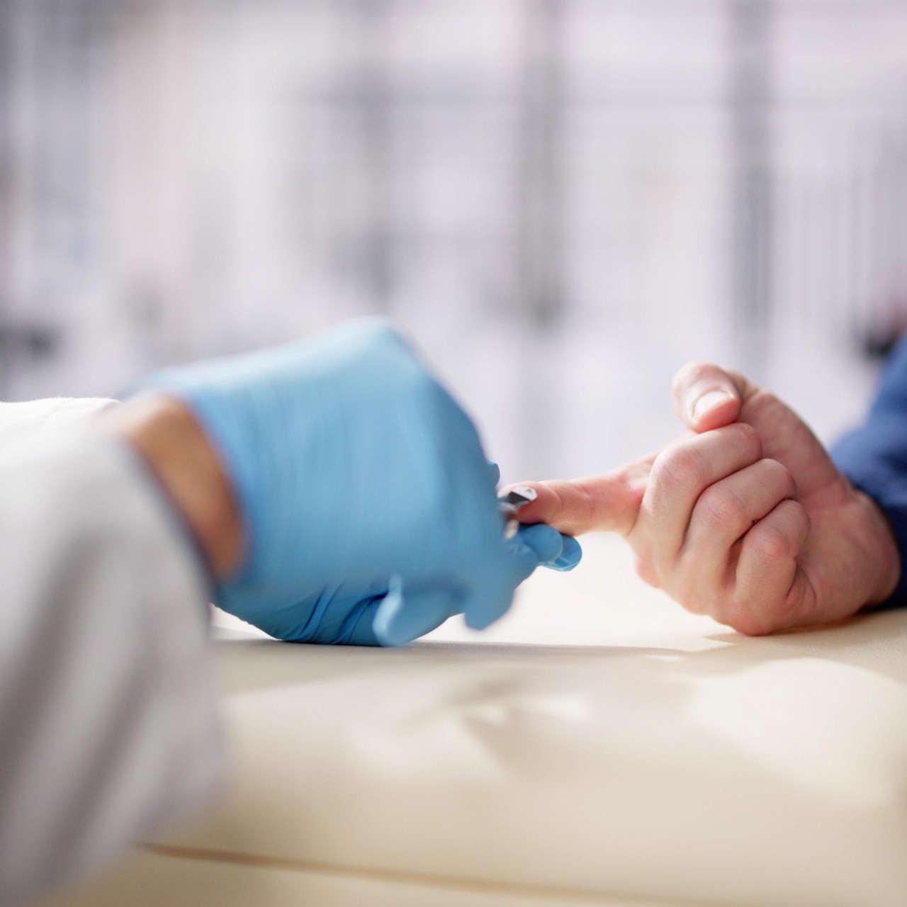 Blood Sugar Diabetes Healthcare Check For Man