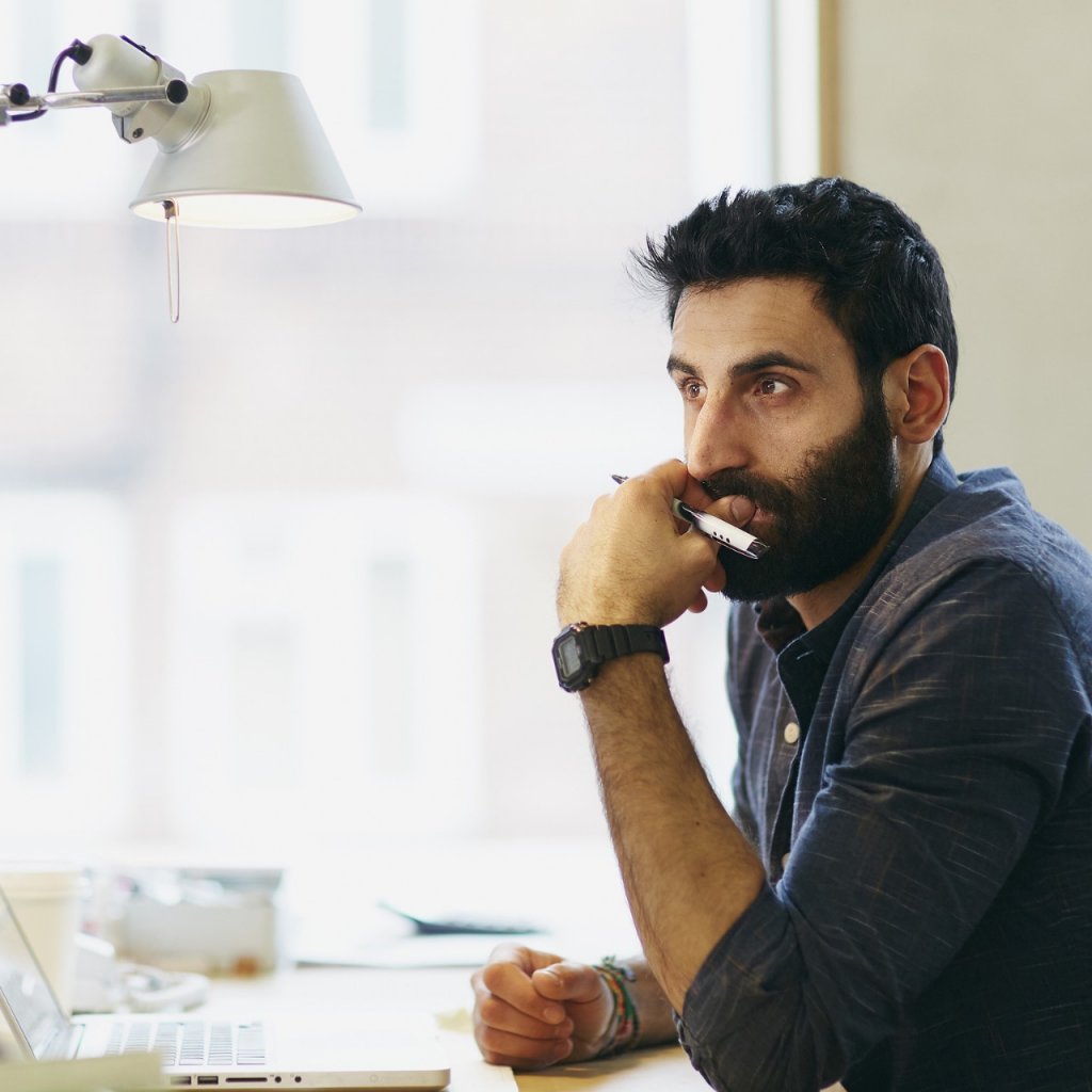 male office worker