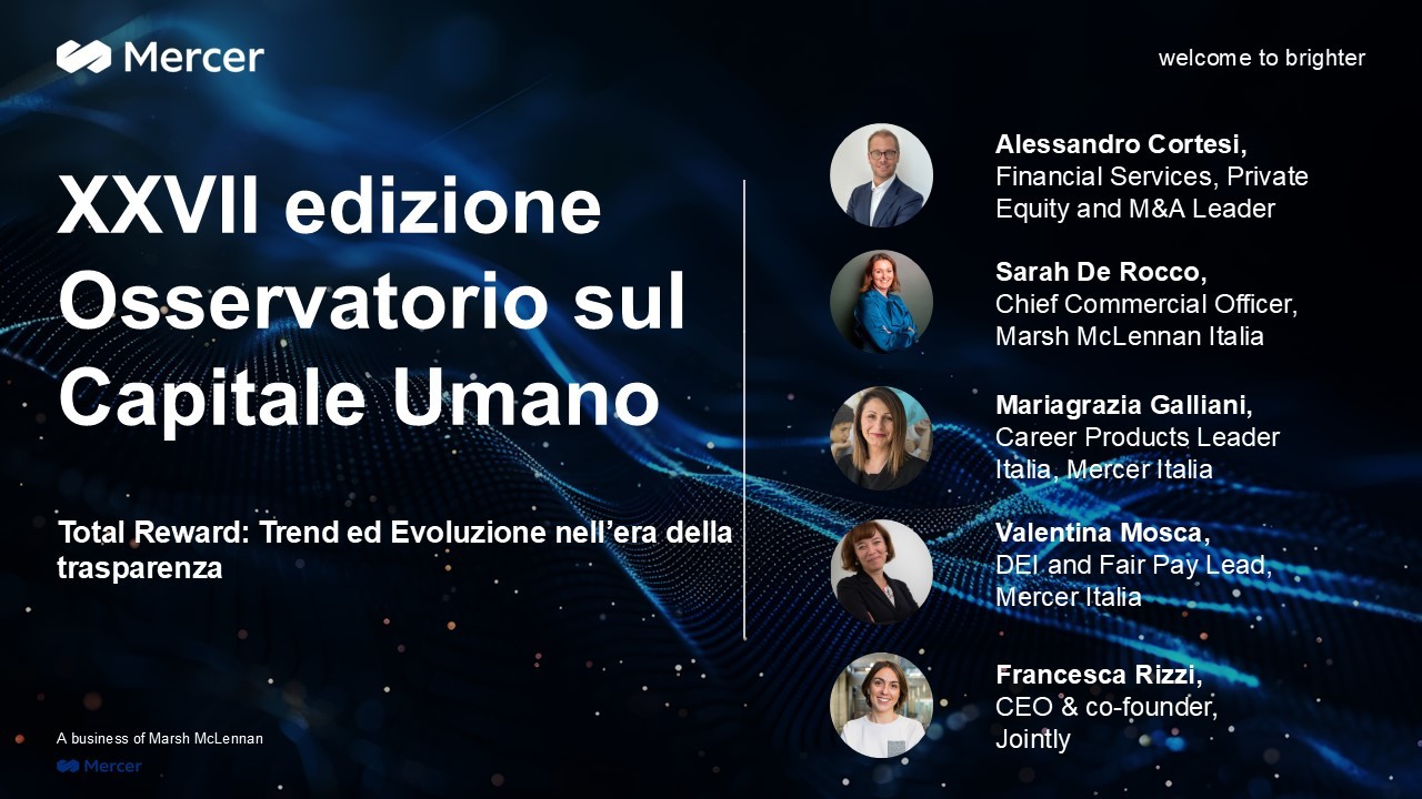 Total rewards trend session