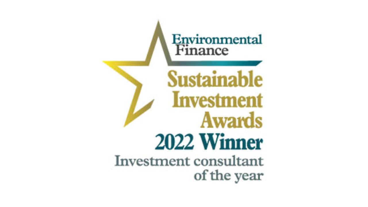 Environmental Finance Sustainable Investment Awards 2022 Winner