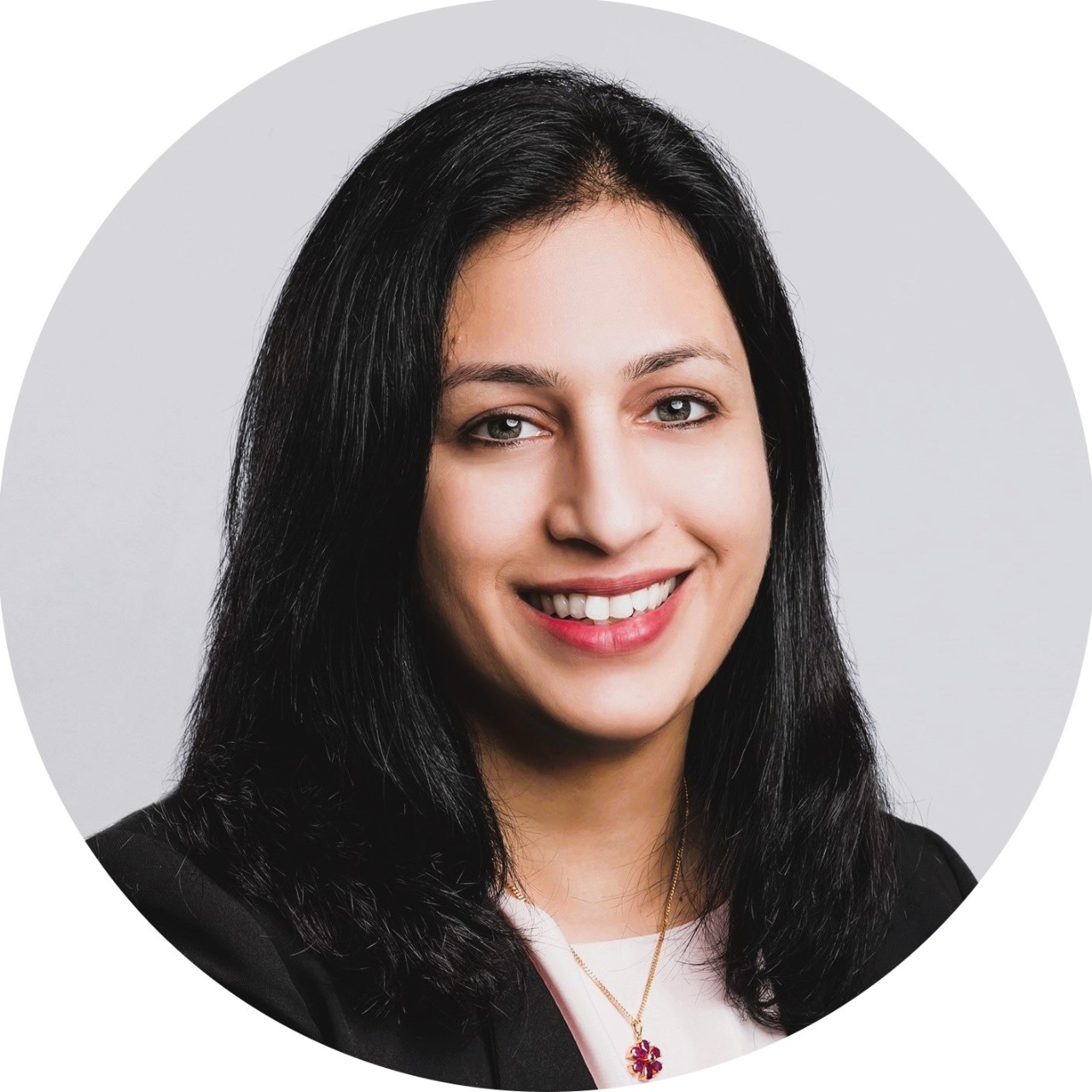 circle headshot of Sujata Biswas